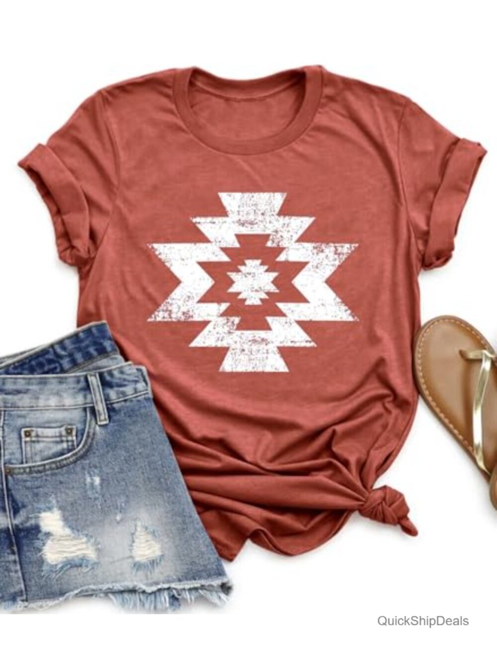 Women's Country Music Beer Graphic T-Shirt Cotton Blend Crew Neck - Picture 2 of 3